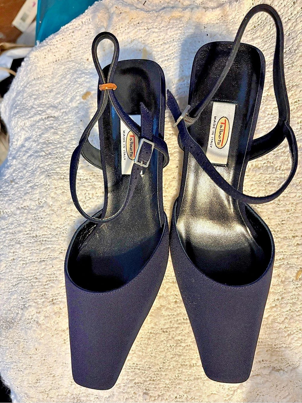 Talbots Jana Pointed Toe Heels Black US 9.5 N
